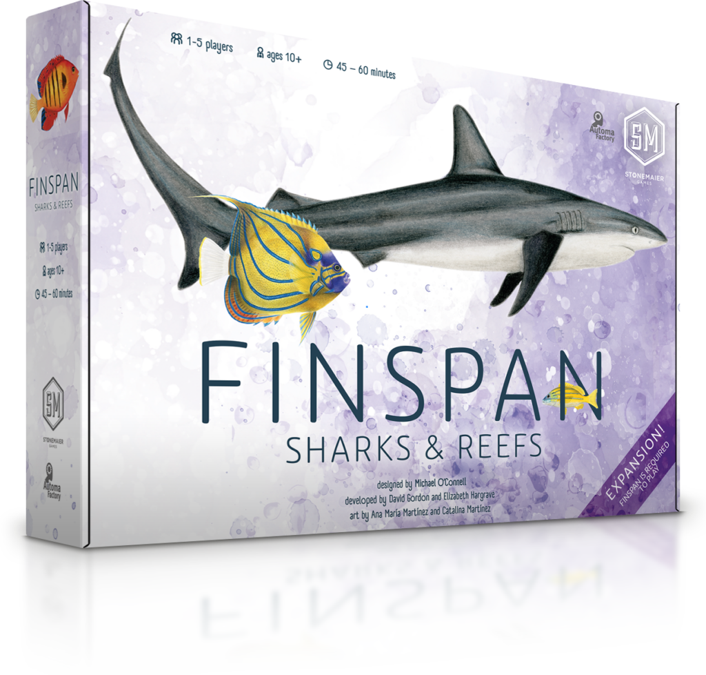 Finspan: Sharks & Reefs | Board Game Expansion