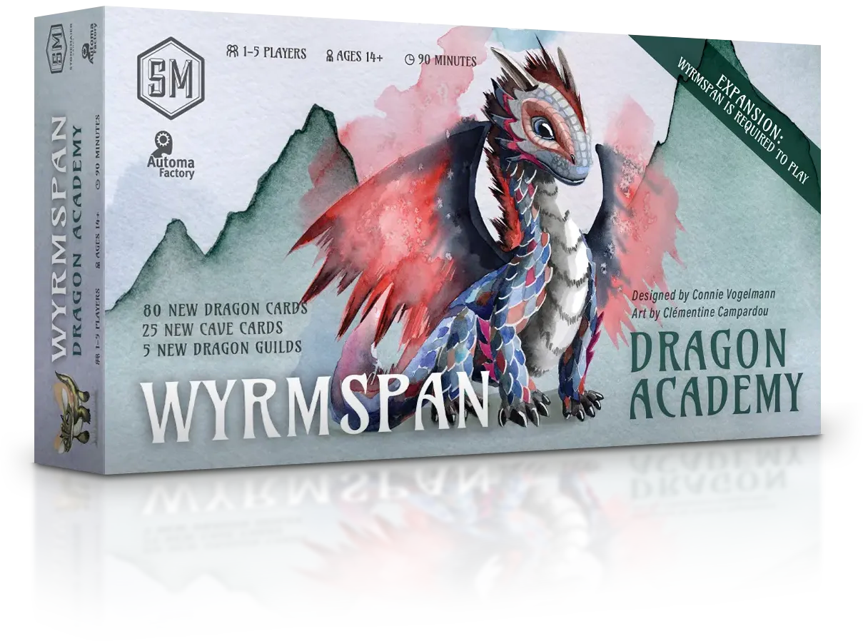 Wyrmspan: Dragon Academy | Board Game | Stonemaier Games