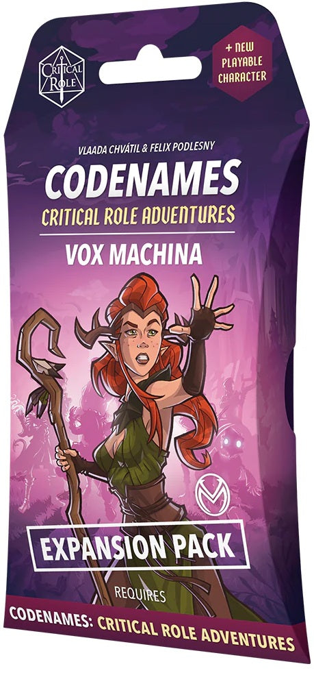 *pre order* Codenames Critical Role Adventures VOX MACHINA Expansion | Card Game