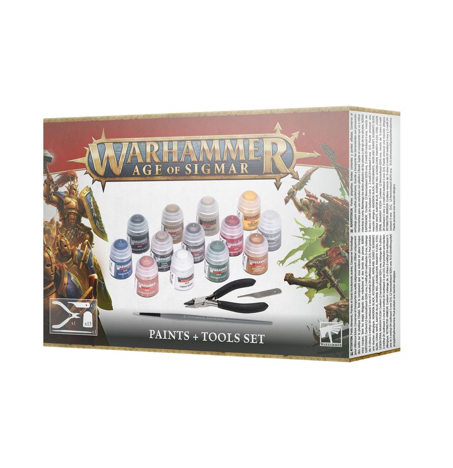 Age Of Sigmar Paints and Tools