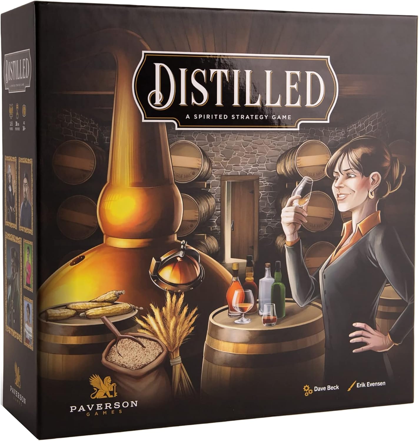 Distilled: A Spirited Strategy Game Box Damaged