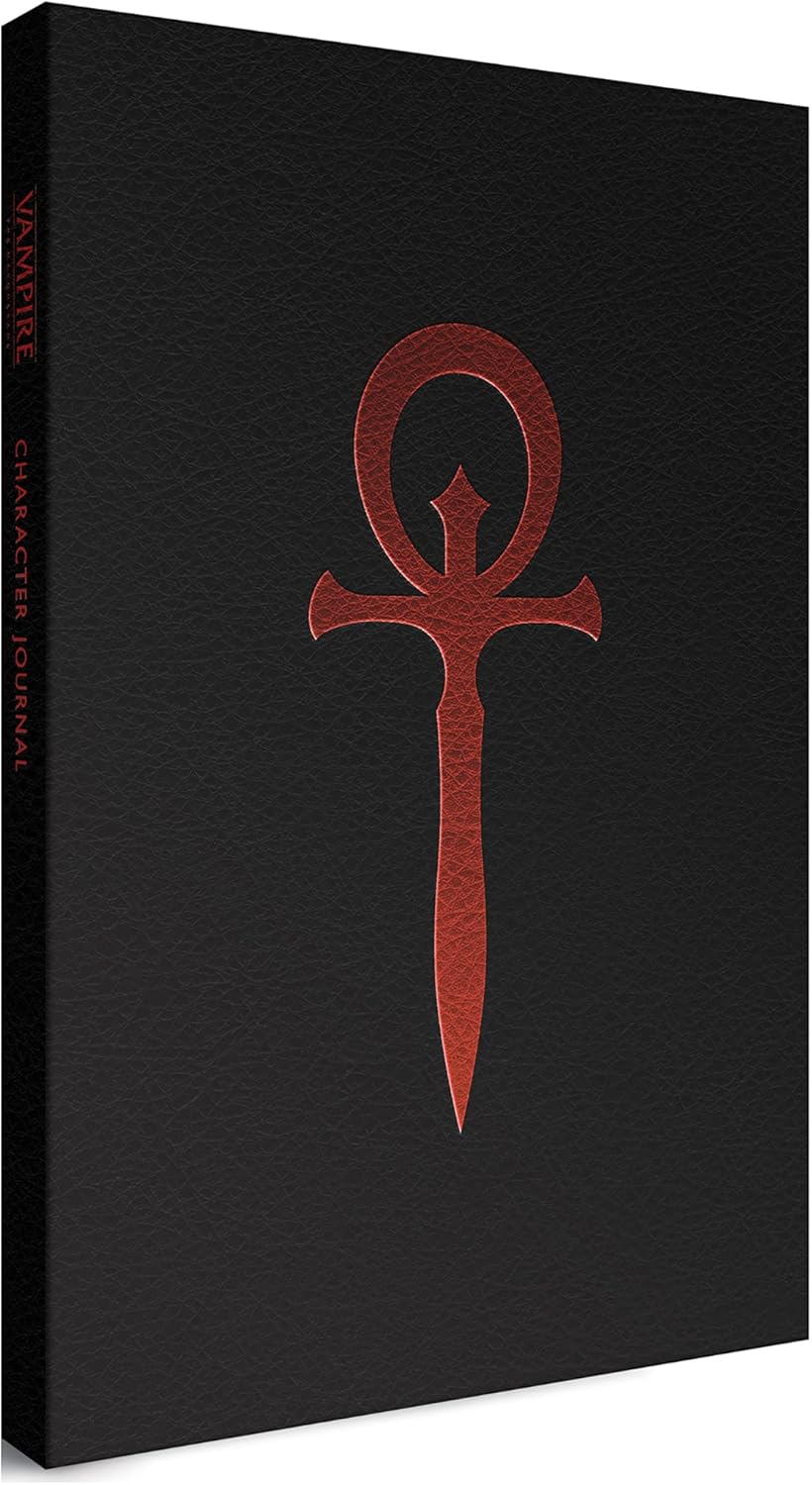 Vampire The Masquerade RPG: 5th Edition Character Journal | Role Playing Game