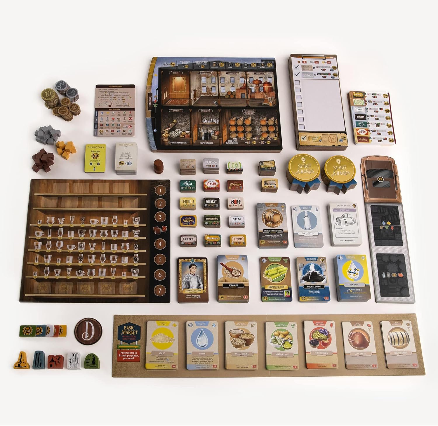 Distilled: A Spirited Strategy Game Box Damaged