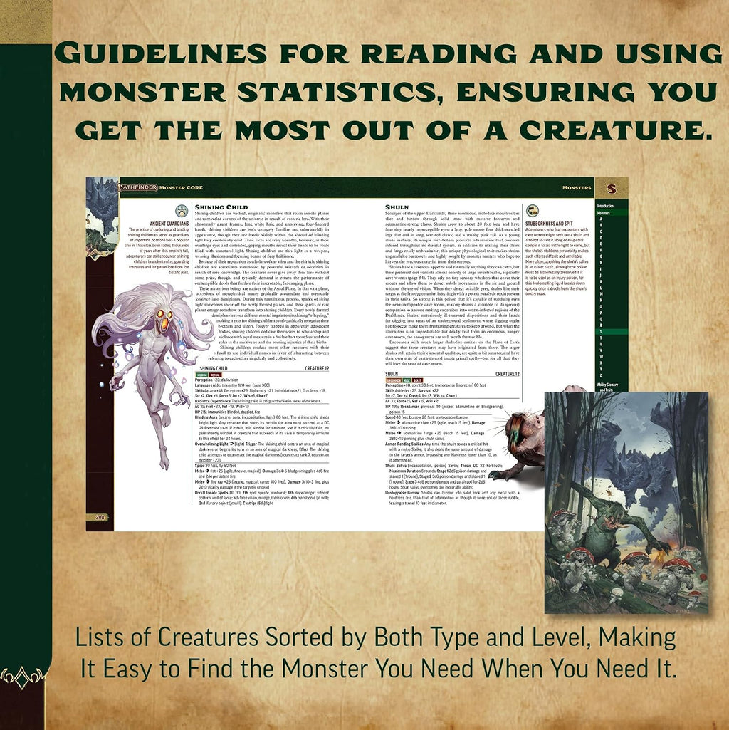 Pathfinder RPG 2nd Edition: Monster Core
