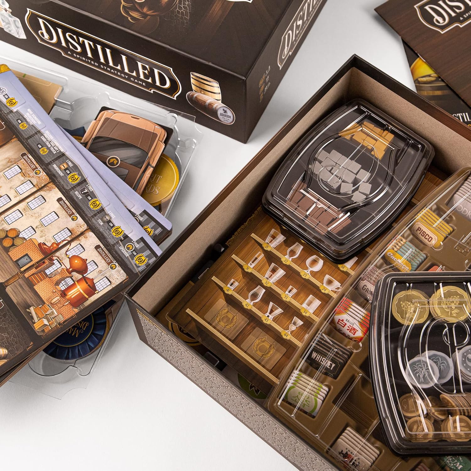 Distilled: A Spirited Strategy Game Box Damaged