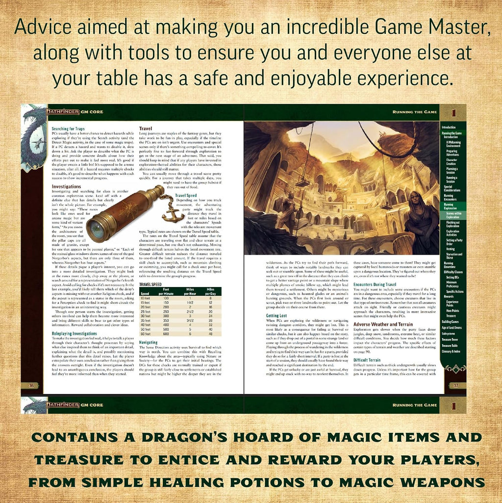 Pathfinder RPG 2nd Edition: GM Core Rulebook Pocket Edition