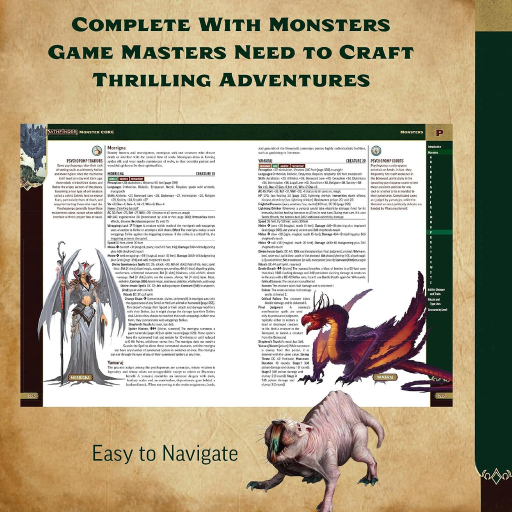 Pathfinder RPG 2nd Edition: Monster Core