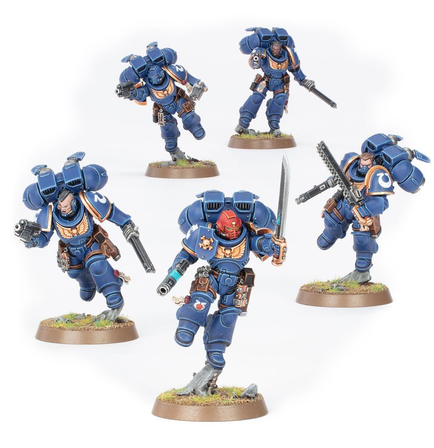 Space Marines Assault Intercessors With Jump Packs