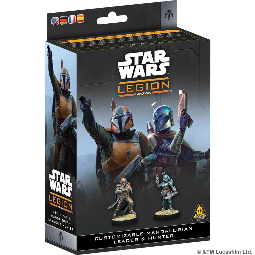 Star Wars: Legion - Customisable Mandalorian Leader & Hunter