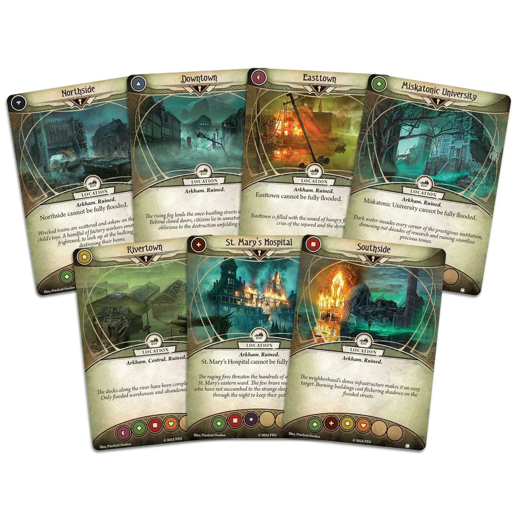 Arkham Horror: The Card Game - The Drowned City Campaign Expansion