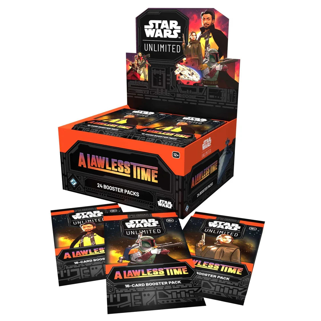 Star Wars: Unlimited - A Lawless Time Booster Display