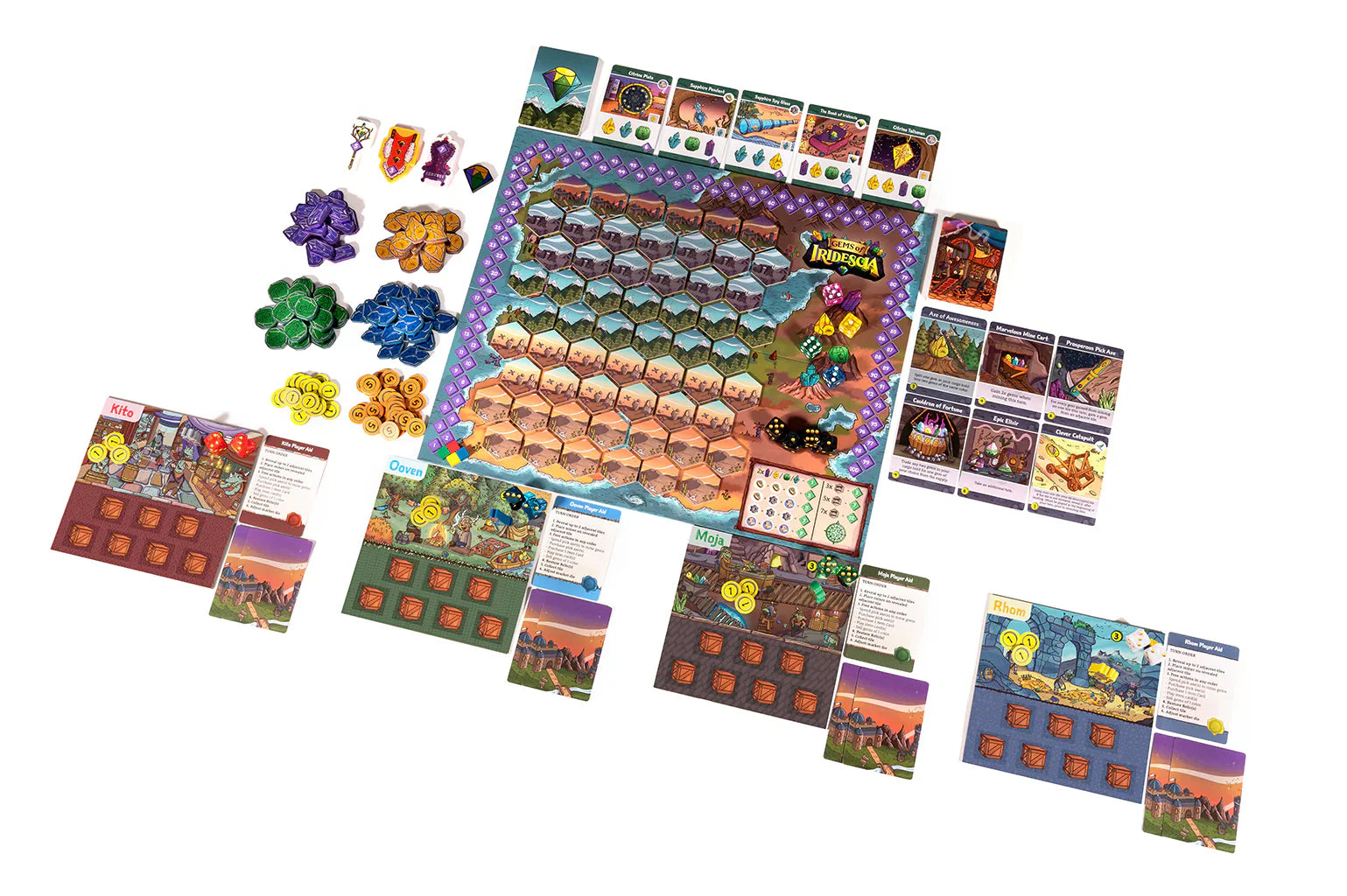Gems of Iridescia Standard Edition | Board Game