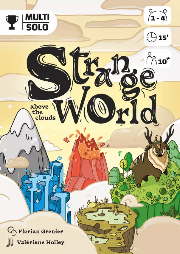 Strange World Above the Clouds - Card Game Box Slight Damage