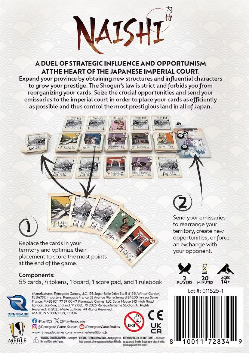 Naishi | Board Game - Exclusive Promo Card Holders