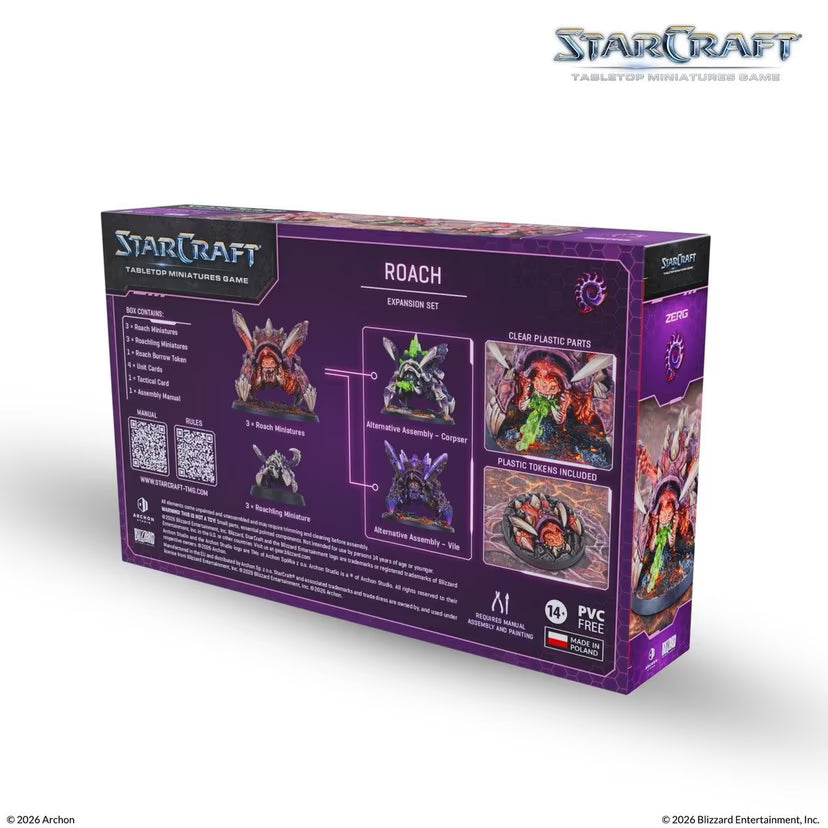 Starcraft Miniatures Game: Zerg: Roach Expansion Set