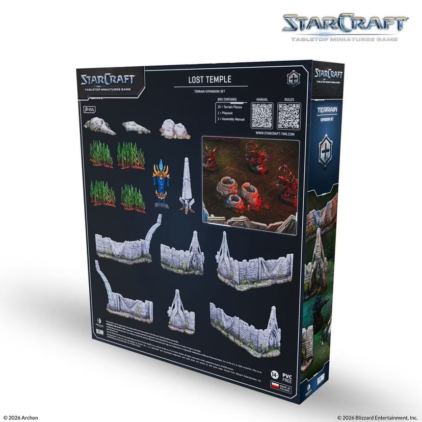 Starcraft Miniatures Game: Lost Temple Terrain Expansion Set