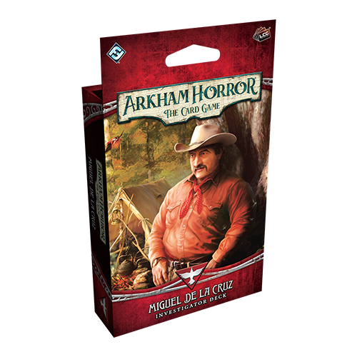 *pre order* Arkham Horror: The Card Game - Miguel de la Cruz Investigator Deck