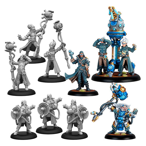 Warmachine - Cygnar Storm Forge Command Cadre