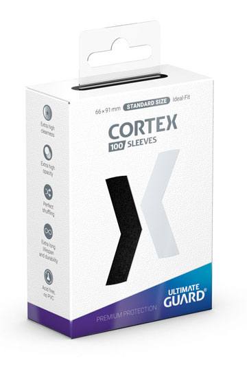 Ultimate Guard Cortex Sleeves Standard Size (100) - Black