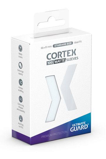 Ultimate Guard Cortex Sleeves Matte Standard Size (100) - Transparent